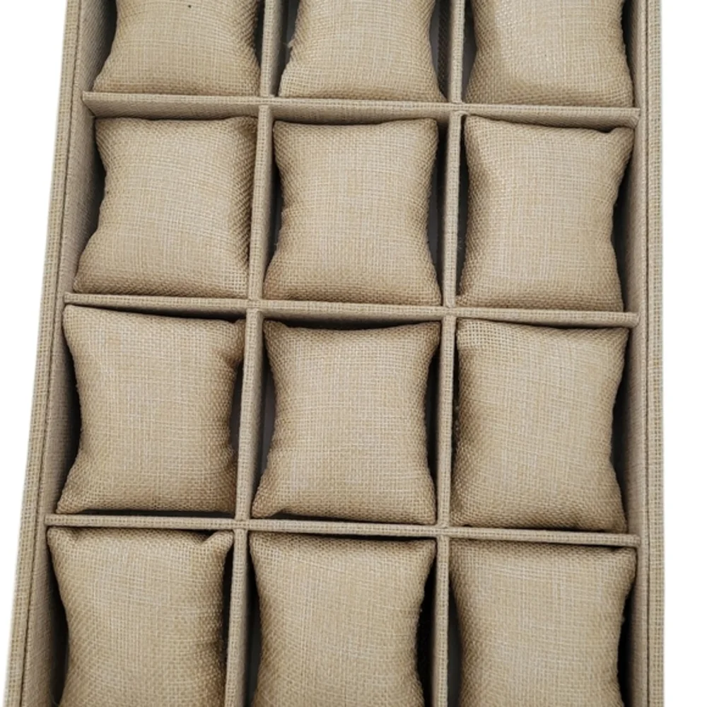 Sophisticated Beige Jewelry Organizer